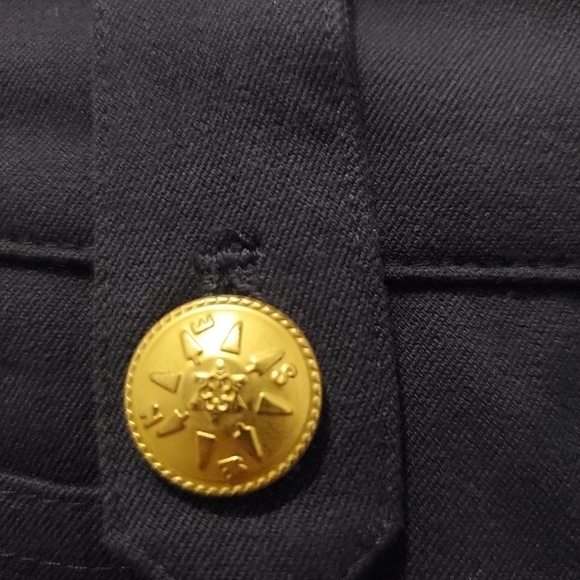 J. McLaughlin Nautical Mini Skirt Size 2 in Navy Blue - Picture 4 of 9